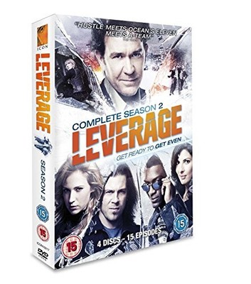 Leverage - Staffel 2 [DVD], , gebraucht; gutes Buch
