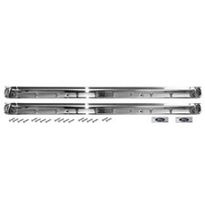Door Sill Plate Premium Kit Mustang Coupe Fastback 1965-1966