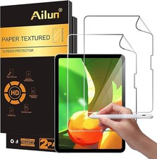 2 Pack Paper Textured Screen Protector for iPad Pro 11 Inch 2024/2025 Anti Glare