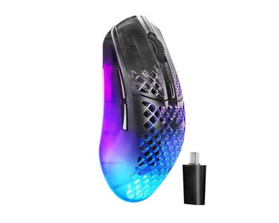 New SteelSeries Aerox 3 Wireless Gen 2 Wireless Gaming Mouse  Shadow