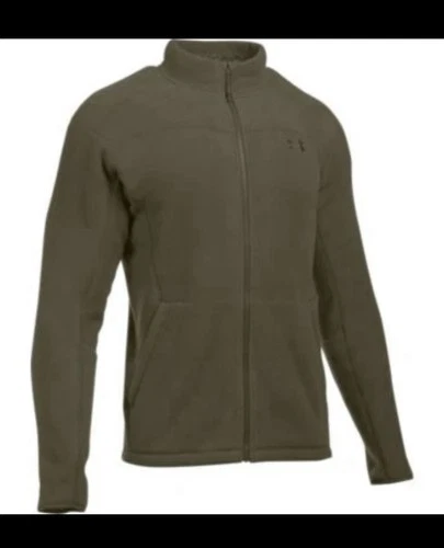 Under Armour Tactical Super Fleece Jacket Men L Marine OD Green Storm 1279629 image 10