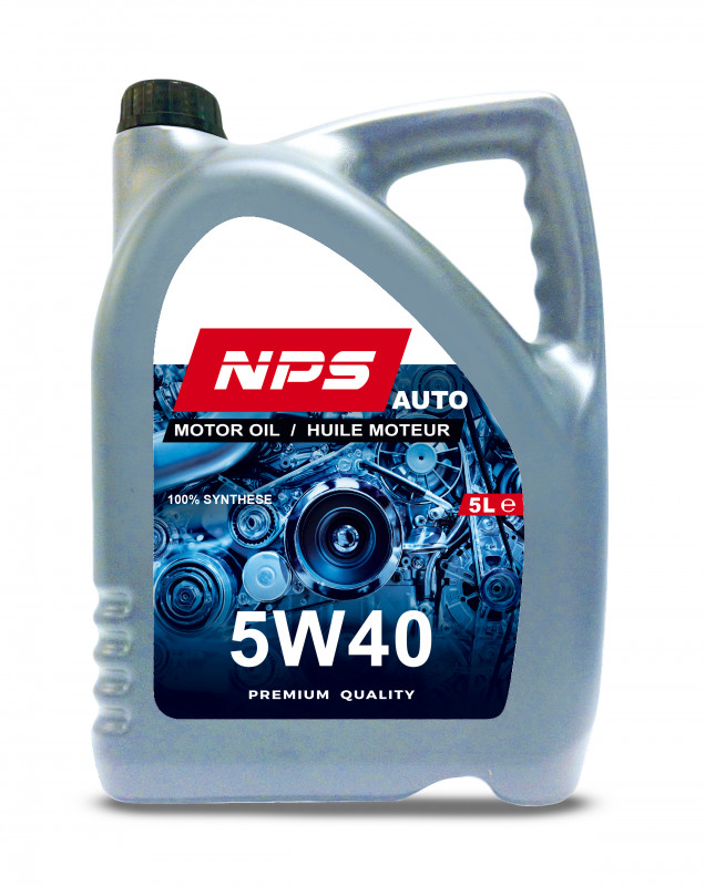 Huile SYNTHA 5W40 formulation haute viscosité stable pour moteur essence et diesel