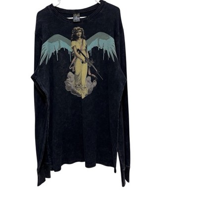 Angel With A Gun Y2K Wu-Tang Retired Men's 3x Pre Shrunk Cotton Sweater