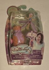 2014 Spin Master Flutterbye Flying Fairy Pink Hair NEW Other
