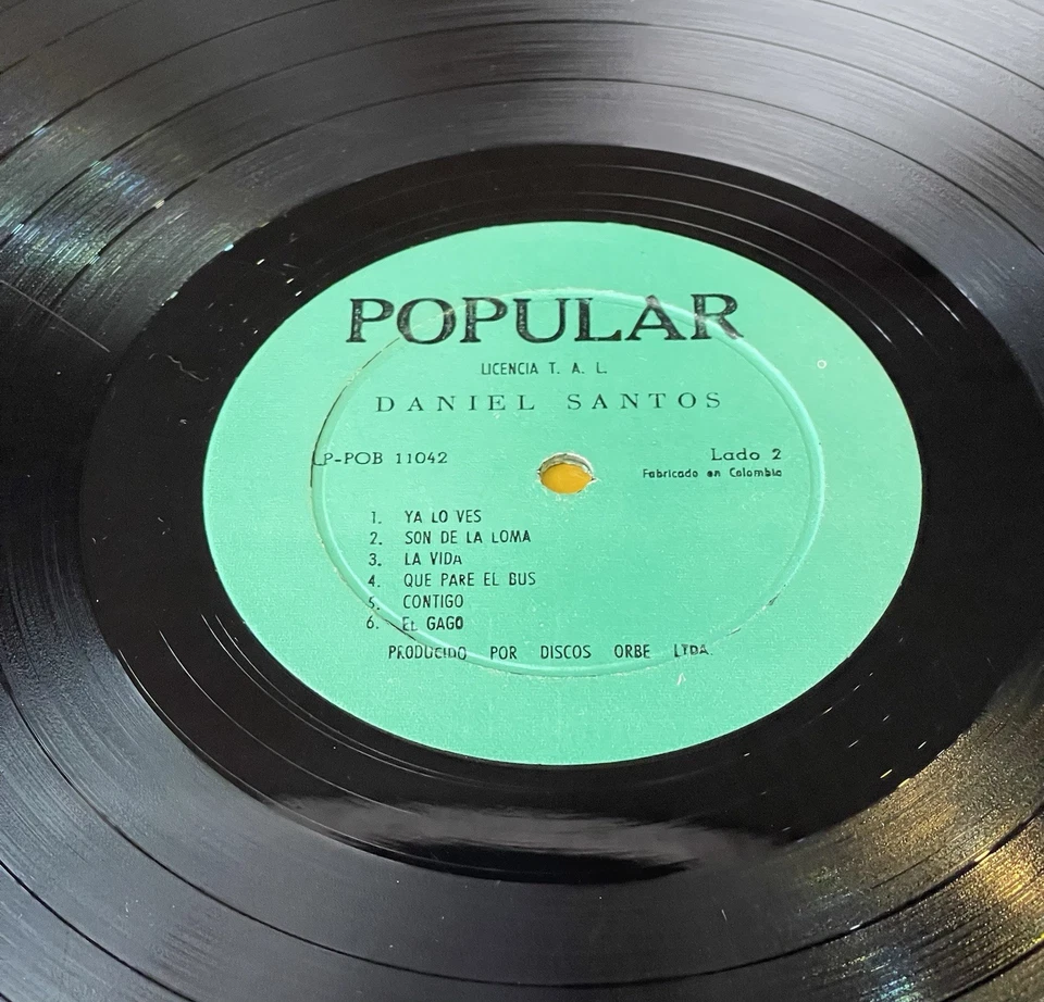 Daniel Santos - Son De La Loma , Que Pare El Bus - Guaracha - Popular - Image 3 of 4