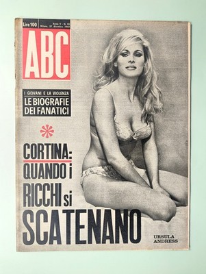 ABC 27 December 1964 Ursula Andress Peru Lima Avellino Sophie Daumier Guy Bedos