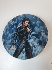 1990 Delphi Collectors Plate of Elvis Presley "1'm All Shook Up"