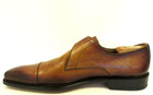 Men's Magnanni Marco II Burnished Tan Single Buckle Monk Strap Loafers Size 14 M — photo 5
