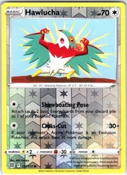 Hawlucha 127/172 Brilliant Stars Reverse Holo