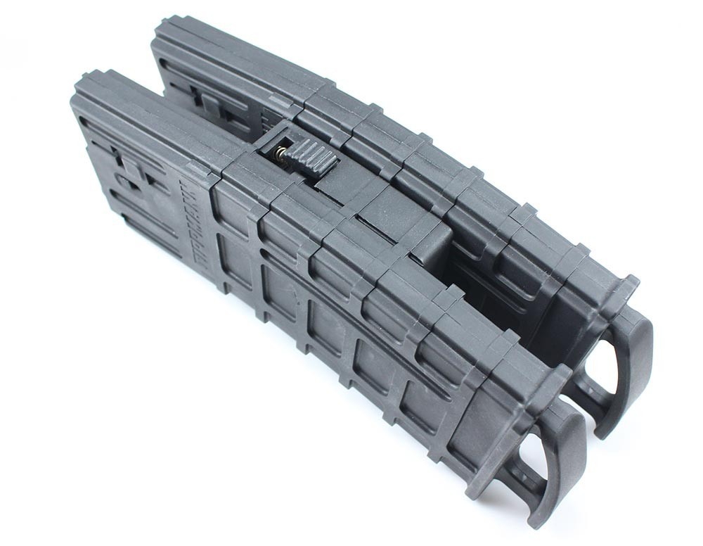 Tippmann TMC .50 cal Paintball Magazine 2 Pk w/ Coupler - Black