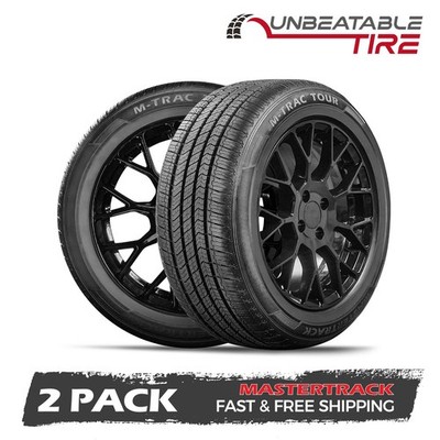 Set of 2 Mastertrack M-TRAC TOUR 185/65R15 88H High Performance Passenger Tires