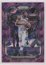 2020-21 Panini Prizm Purple Ice Prizm 33/175 Spencer Dinwiddie #12 fm0