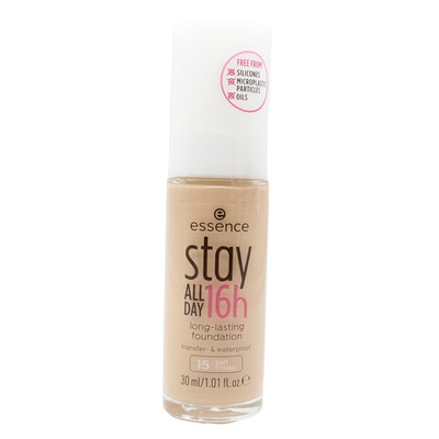 Essence Stay All Day 16h Long-Lasting Foundation 15 Soft Creme 30 ml - NEU