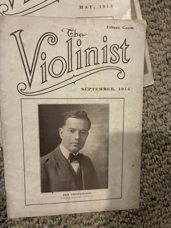 Violin and Violinist Magazines. Lot Of 72. 1914!