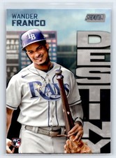 2022 Stadium Club Chrome #8B Wander Franco Dynasty and Destiny