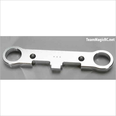 TeamMagic 7075 Aluminum Rear Lower Rear Hinge Pin Plate #560507 M8ER