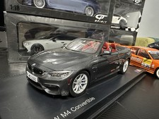 Paragon 2014 BMW 4-series M4 Cabriolet Grey (Dealer) 1:18