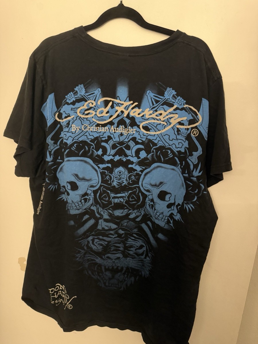 christian audigier ed hardy vintage shirt | eBay