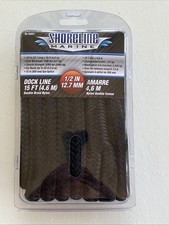 Shoreline Marine SL75831 DOCKLINE NYL DBBRD 1/2"X15'BLK
