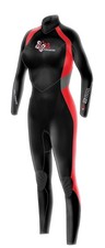 DA XS/36 Wasserski Neoprenanzug Semidry 2000 3/2mm schwarz Neilpryde