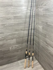 Lot Of 3 St. Croix Triumph spinning rods 6’6” & 7’ New But Has A Broken Tips