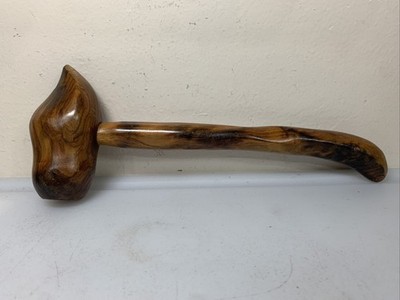 Handmade Decorative Wooden Mallet | Solid Hardwood