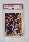 1991 Upper Deck Basketball Card #34 MAGIC Vs. MICHAEL JORDAN Graded PSA 9 MINT