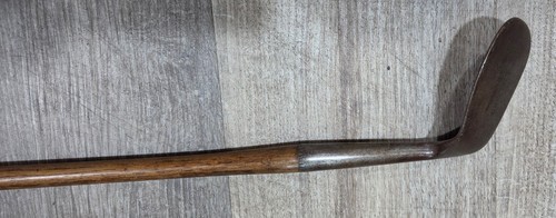 Antiguo Club de Golf de Colección Spalding Medalla de Oro Cara Lisa Varilla de Madera de Nogal - Imagen 6 de 10