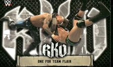 2021 Topps WWE RKO #RKO-8 One for team flair Randy Orton wrestling card