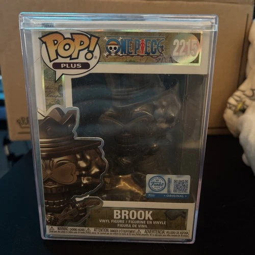 Funko Pop! Brook #2215 - Bronze Statue - One Piece - New & Sealed!