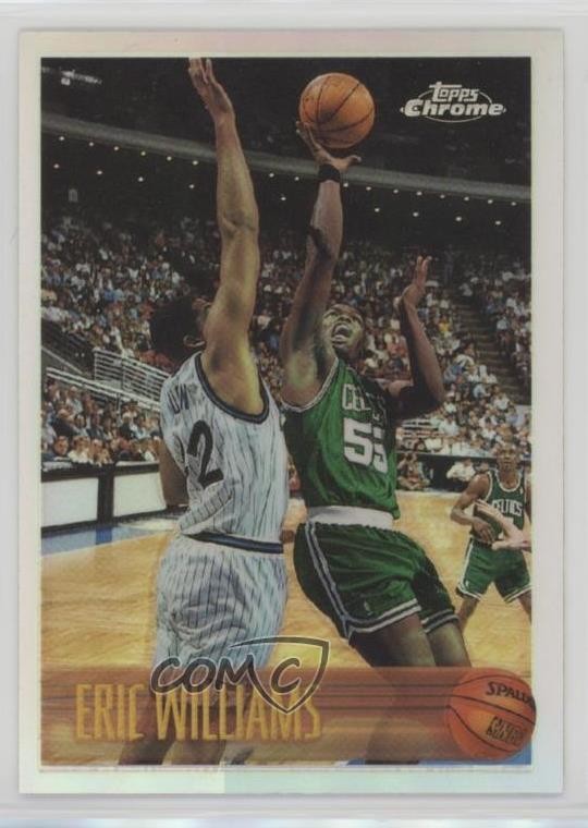 1996-97 Topps Chrome Refractor Eric Williams #17R 09is