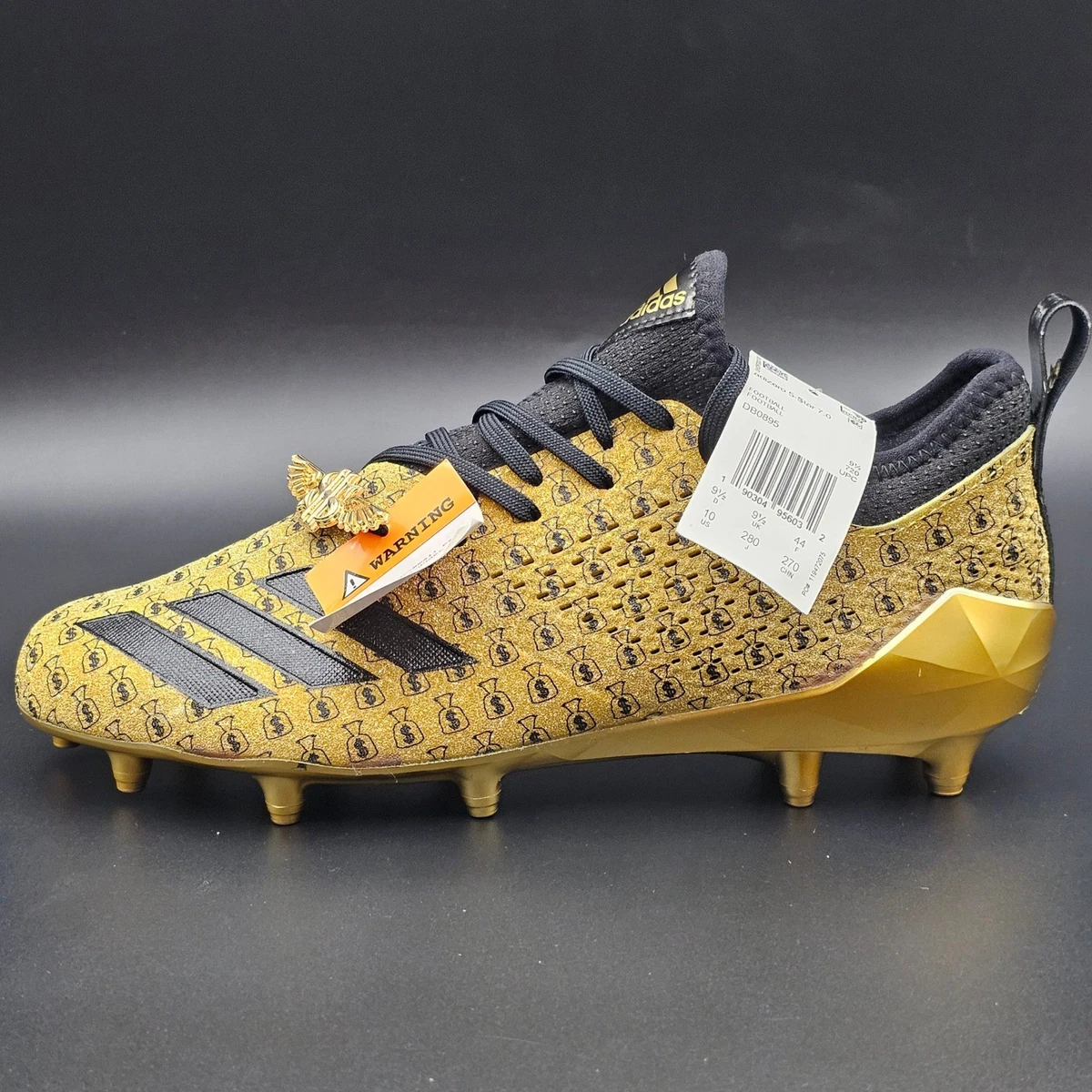 adidas Gold 10 US Football Shoes & Cleats for Men for sale  display picture 3