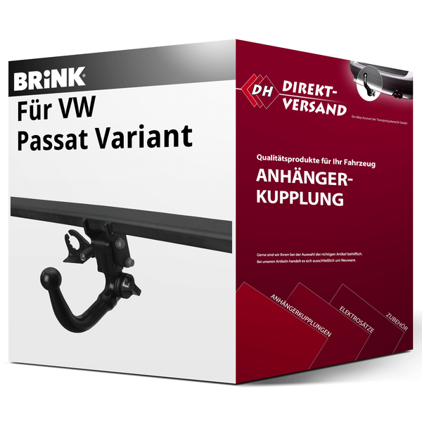 für VW Passat Variant B9 Typ CJ5 (Brink) AnhäNgerkupplung Abnehmbar Neu-image