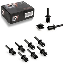 10X Rivetti Di Fissaggio Universali Per RENAULT CLIO Ø 6Mm