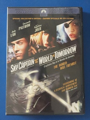 SKY CAPTAIN AND THE WORLD OF TOMORROW - DVD IMPORT ZONE 1 MIT SEHR GUTEM ZUSTAND
