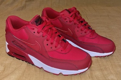Nike Air Max 90 Red/White/Black Athletic Sneakers size 7 men/youth WORN ONCE