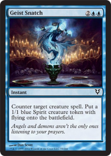 Geist Snatch~55/244~LP~(AVR) - Avacyn Restored~MTG