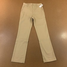 Old Navy Boys Size 10 Slim Khaki School Uniform Slim Leg Chino Pants NWT