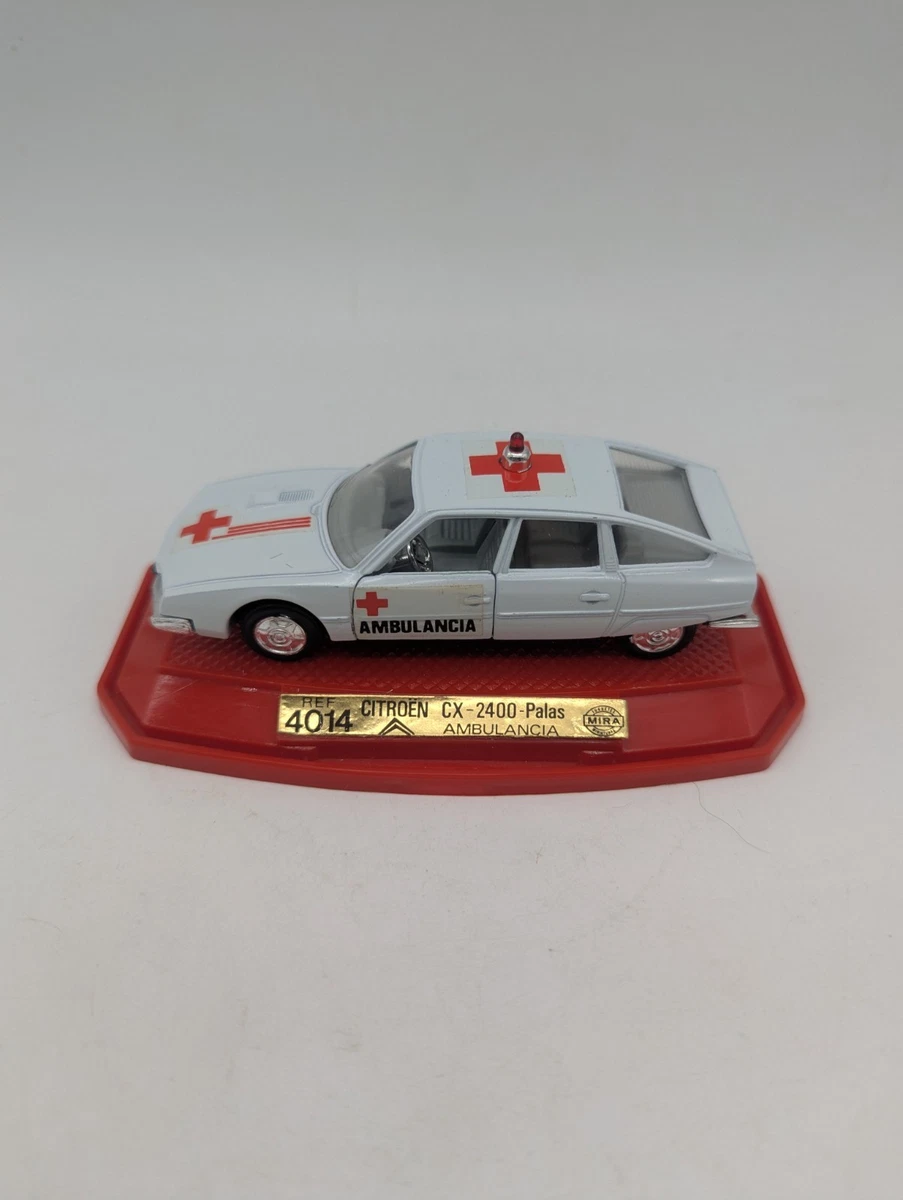 Mira 4014 Citroën CX Ambulance – Métal, échelle 1/43, Avec Boîte