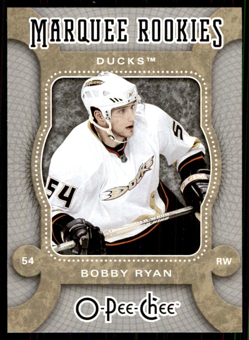 2007-08 O-Pee-Chee Bobby Ryan RC Anaheim Ducks #501