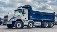 2013 MACK GRANITE GU813 12 WHEEL TWIN STEER DUMP TRUCK