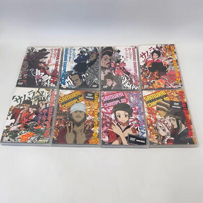 DVD Samurai Champloo Die komplette Serie 8 DVDs Kultserie