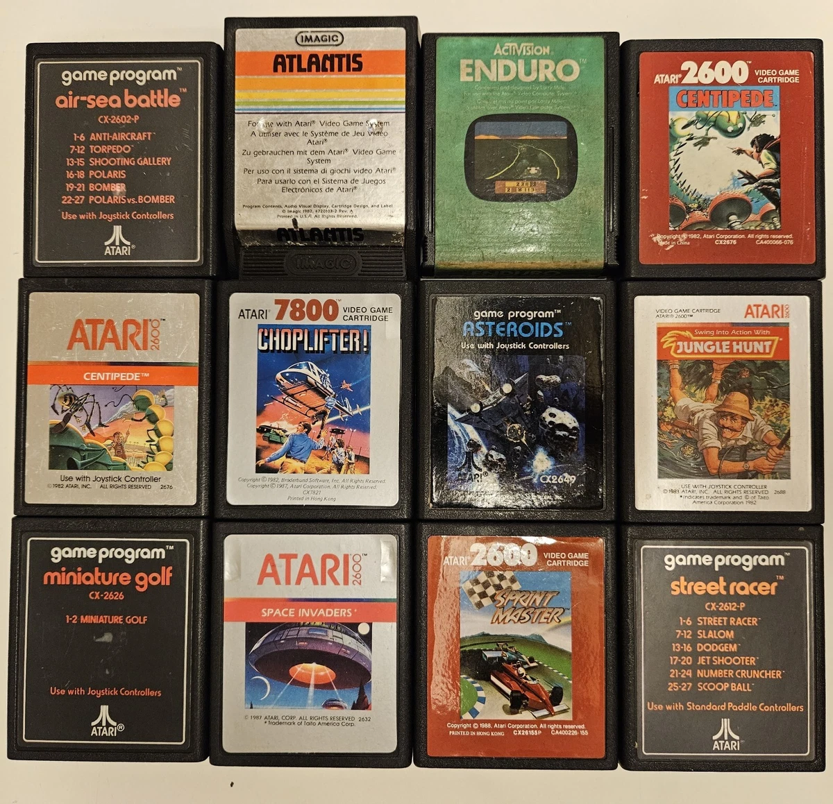 Atari 7800 sale games