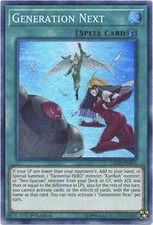Yu-Gi-Oh! - Generation Next - LED6-EN014 - Super Rare - Unlimited Ed - NEW