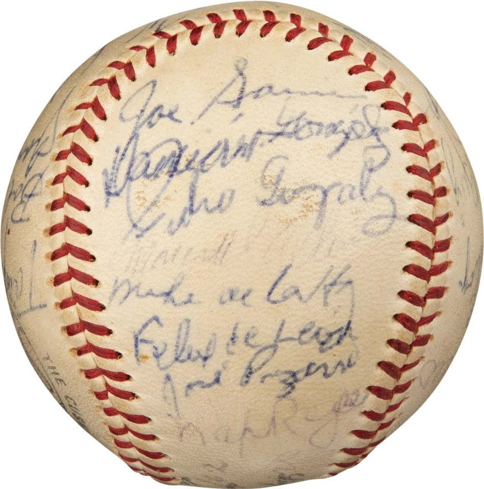 Roberto Clemente 1960's San Juan Senadores Team Signed Baseball PSA DNA COA - Image 4 of 4
