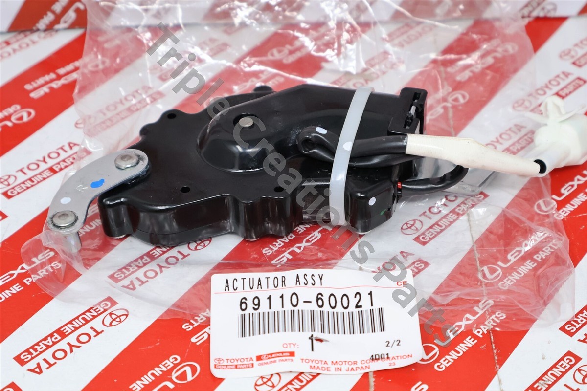 Toyota Genuine OEM 69110-60021 Actuator Assy, Front Door Lock, RH