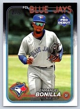 ENMANUEL BONILLA  BLUE JAYS   2024 TOPPS PRO DEBUT #PD-122