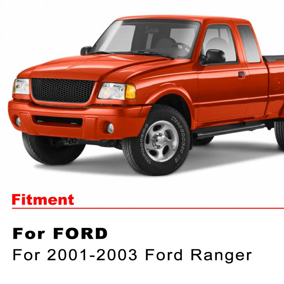 For 2001 2002 2003 Ford Ranger Fog Lights Projector Front Bumper Lamps Pair - Image 4 of 4