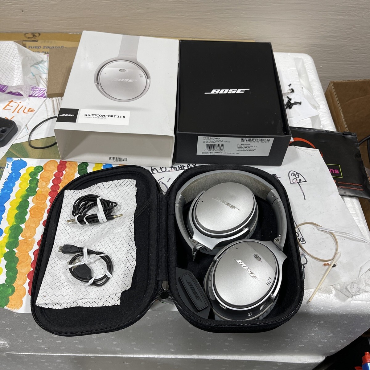 Bose QuietComfort 35 series II Wireless Headphones , Noise