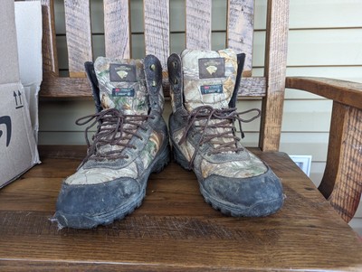 Bottes De Chasse Herman Survivors - Taille 8W - Camouflage Realtree - Imperméables - Neuf (état Comme Neuf)